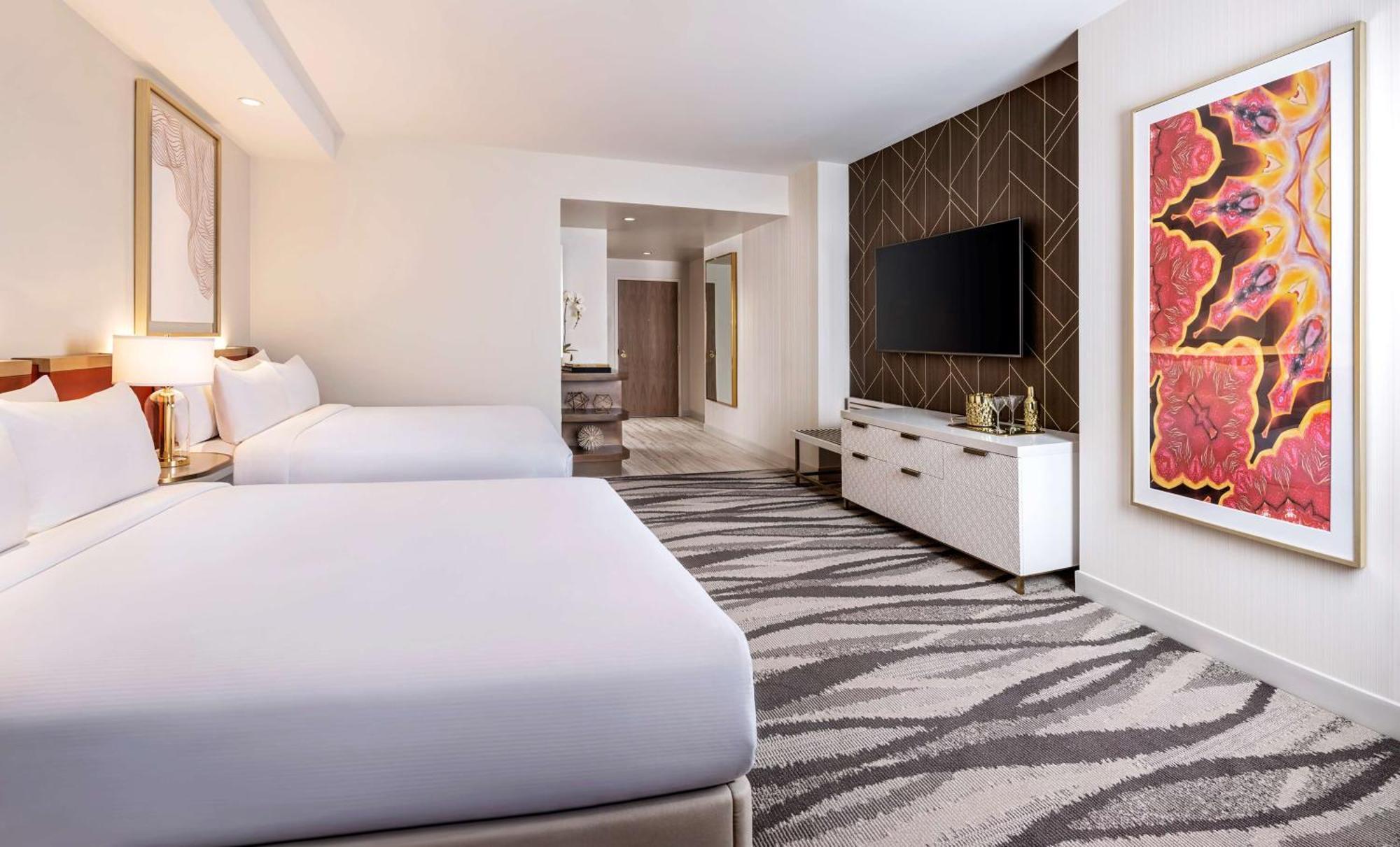 Conrad Las Vegas At Resorts World Luaran gambar A guest room at the MGM National Harbor