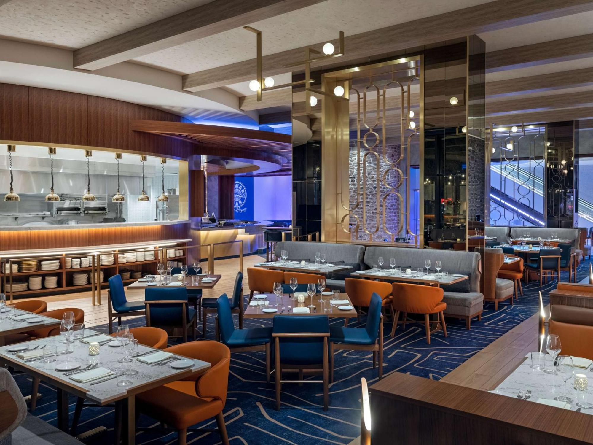 Conrad Las Vegas At Resorts World Luaran gambar The interior of the restaurant
